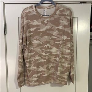 Barely Worn! Athleta Sand Camo Sweatshirt